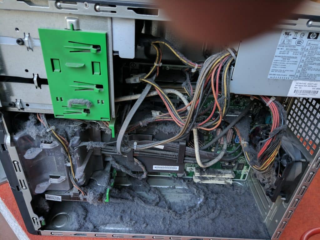Limpeza Manutenção Interior Computador