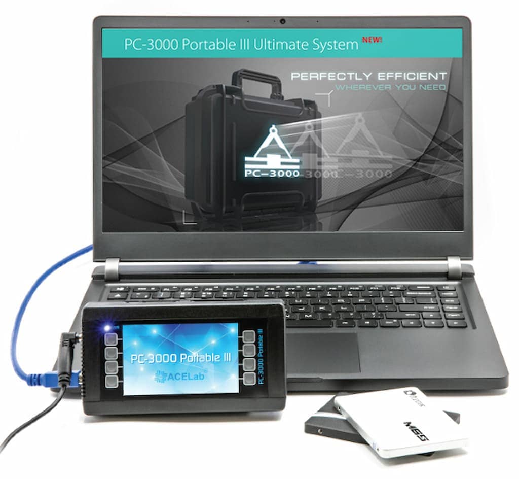 PC-3000 Portable III+laptop